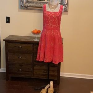 The Limited Sleeveless Lace Party Dress